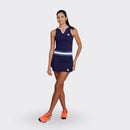 Rhea Navy Blue Half T-Shirt