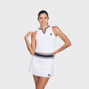 Rhea White Half Shirt