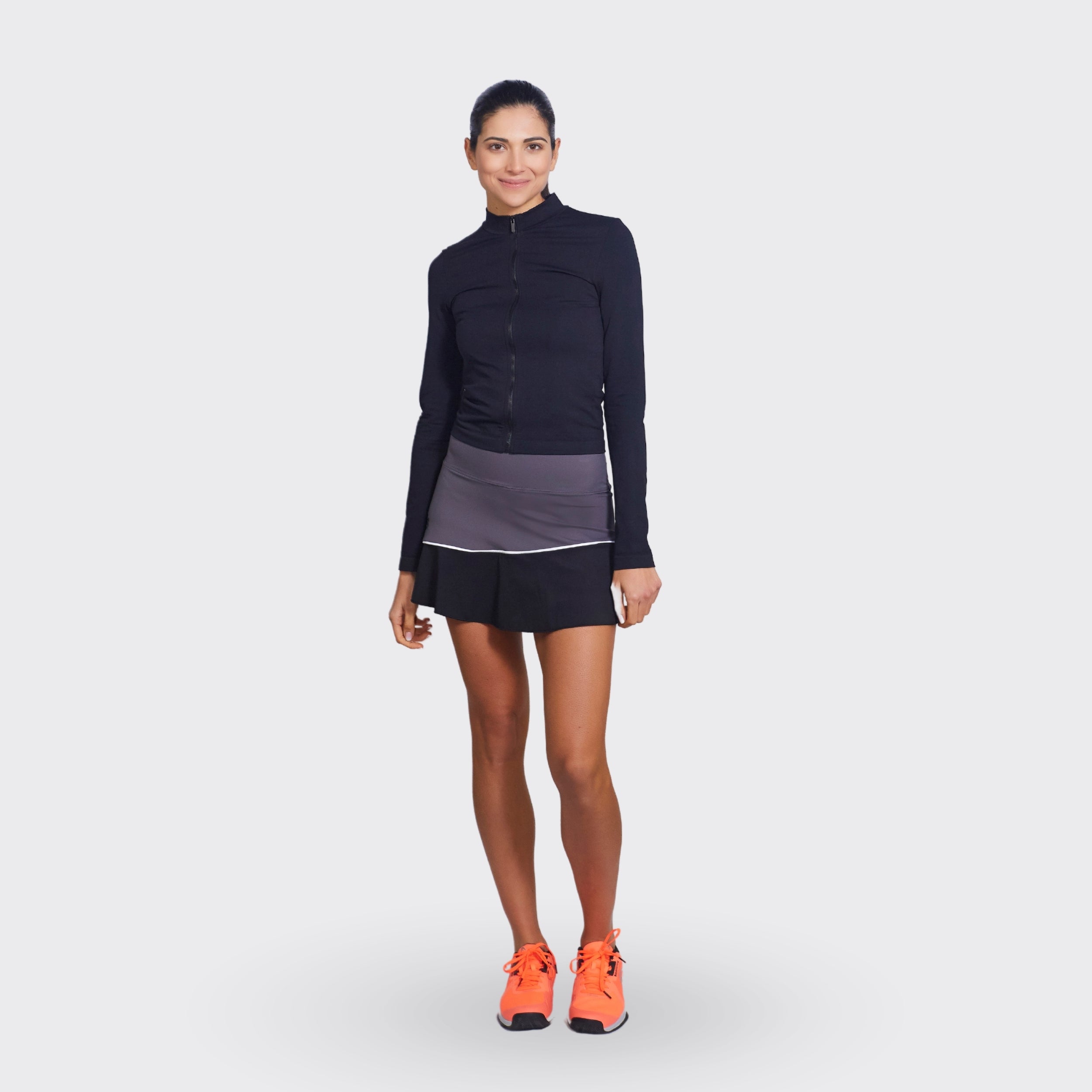 Selene Dark Grey Half T-Shirt