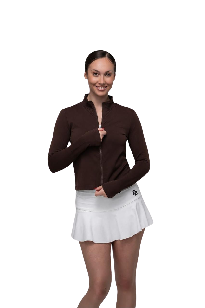 Chaqueta Seamless Nuit Chocolate